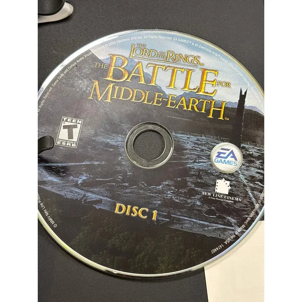 Lord of the Rings: The Battle for Middle-earth Anthology PC 2007 INCOMPLETE
